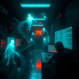 Data Wraiths: The Haunting of Codebase 404 - Text-based game