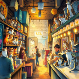 Whiskers & Whims: The Bodega Chronicles - Text-based game