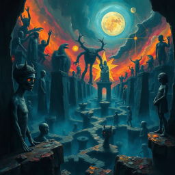 Nightmare Chronicles: Whose Nightmare Is It, Anyway? - Text-based game
