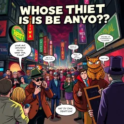 Whose Thief Is It Anyway? - Text-based game