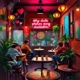 Mind Over Matter: A Cafe Love Odyssey - Text-based game