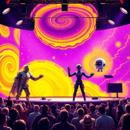 Multiverse Mayhem: Whose Line is It Anyway? - Text-based game