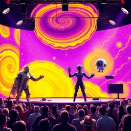 Multiverse Mayhem: Whose Line is It Anyway? - Text-based game