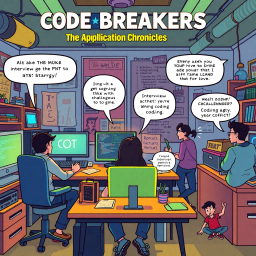 Code Breakers: The Application Chronicles - Text-based game