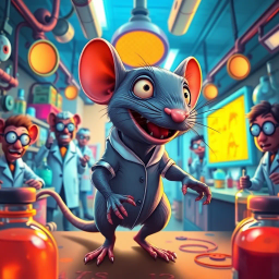 Lab Rats: Whose Lab Is It Anyway? - Text-based game