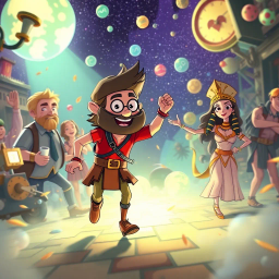 Chronochums: Whose Hello Is It Anyway? - Text-based game