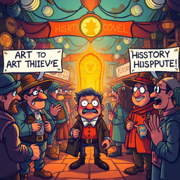 Relic Rumble: Whose Is It Anyway? - Text-based game
