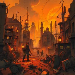 The Last Artificer - Text-based game