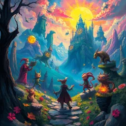 Chronicles of Chaos: Whose World Is It Anyway? - Text-based game