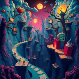 Chronicles of Overthinkia - Text-based game