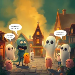 Hello, Whose Ghost Is It Anyway?