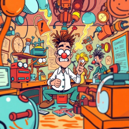 Construct & Conquer: The Comedy of Errors - Text-based game