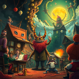 Chronicles of Chaos: Whose World is it Anyway? - Text-based game
