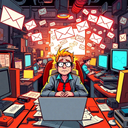 Email Havoc: The SMTP Chronicles - Text-based game