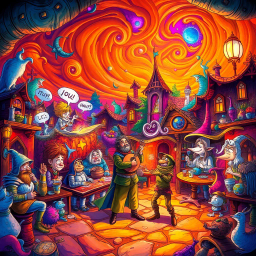Chronicles of Chaos: Whose World Is It Anyway? - Text-based game