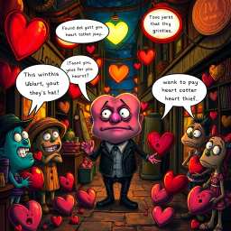 Whose Heart Is It Anyway? - Text-based game