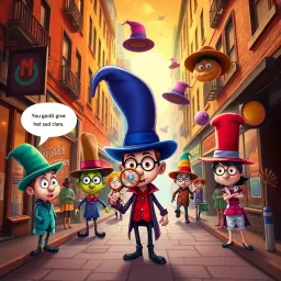Whose Hat Is It Anyway? - Text-based game