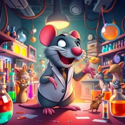 Lab Rats: Whose Lab Is It Anyway? - Text-based game