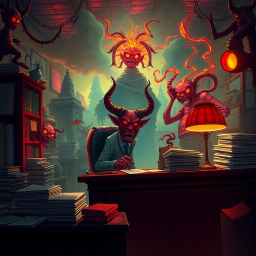 Hell-O, Whose These? - Text-based game
