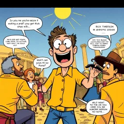 ChronoChuckle: Time's Comic Misadventure - Text-based game