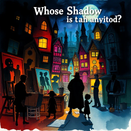 Whose Shadow Is It Anyway? - Text-based game