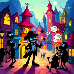 Whose Shadow is it Anyway? - Text-based game