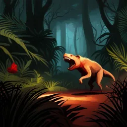 Nightmare Safari - Text-based game