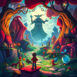 The Paradoxical Chronicles: Whose Quest Is It Anyway? - Text-based game
