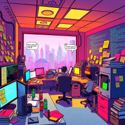 Whose Code Is It Anyway? - Text-based game