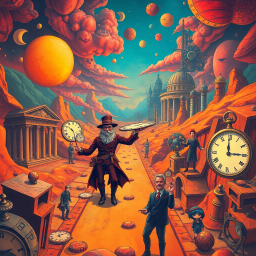 ChronoCaper: Who's Time Is It Anyway? - Text-based game