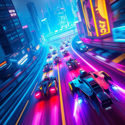 The Electric Race - Text-based game