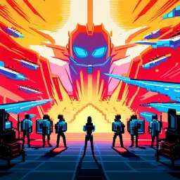 The Rise of Infinity Fighters - Text-based game