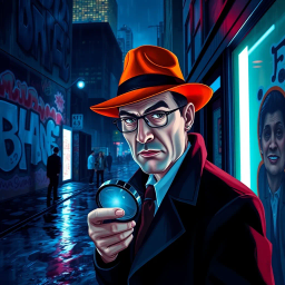 Framed Justice - Text-based game