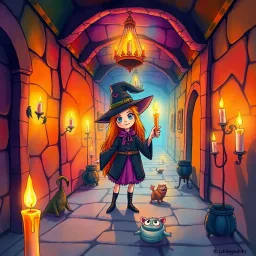 Witch's Candle - Text-based game