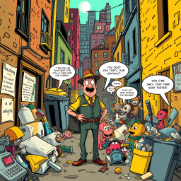 Whose Bin Is It Anyway? - Text-based game