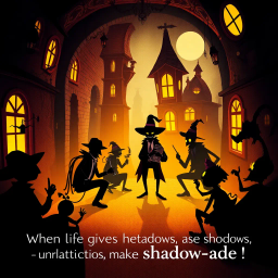 Whose Shadow Is It Anyway? - Text-based game