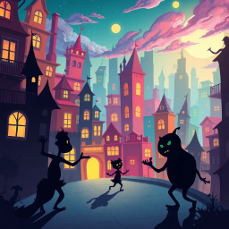 Whose Shadow is It Anyway? - Text-based game