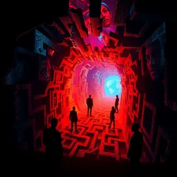 MindMaze: Who Am I Now? - Text-based game