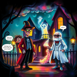 Whose Ghost Is It Anyway? - Text-based game