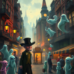 Hello, Whose Ghost Is It Anyway? - Text-based game