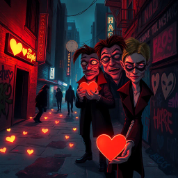 Whose Heart Is It, Anyway? - Text-based game