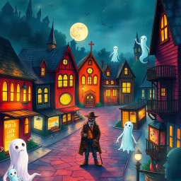 Whose Ghost Is It Anyway? - Text-based game