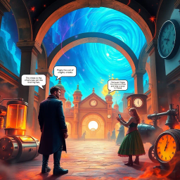 ChronoClash: Whose Time Is It Anyway? - Text-based game
