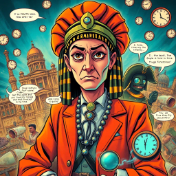 ChronoChaos: Who's Time Is It Anyway? - Text-based game