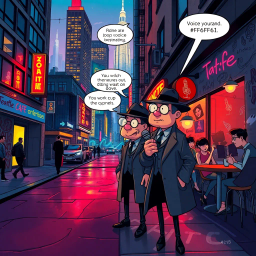 Whose Voice Is It Anyway? - Text-based game