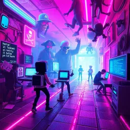 Heist of the Quirky Coders - Text-based game
