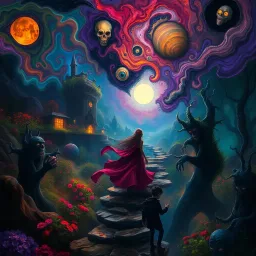 Nightmare Chronicles: Whose Dream Is It Anyway? - Text-based game