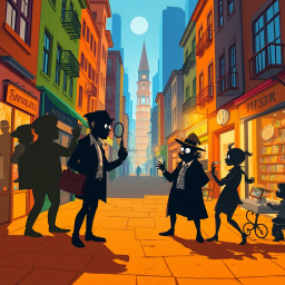 Whose Shadow is it Anyway? - Text-based game