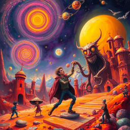 Chronicles of Chaos: Whose World is It Anyway? - Text-based game