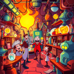 Whose Lab Is It Anyway? - Text-based game